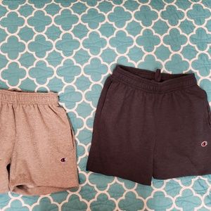 Champion Sweatshorts Two of them